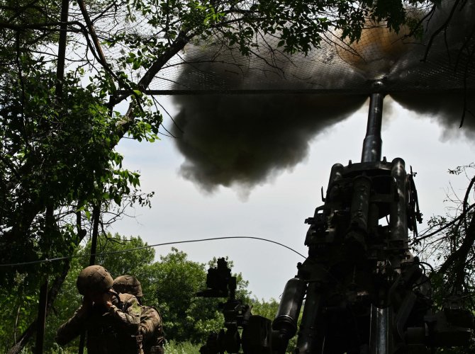 „AFP“/„Scanpix“/Ukrainos kariai prie Avdijivkos