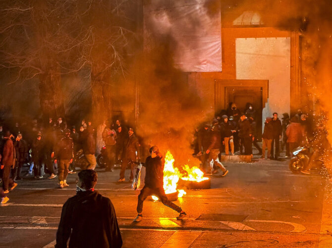 SIPA/ „Scanpix“/Protestai Irane
