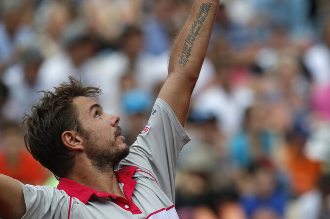 „Scanpix“/AP nuotr./Stanas Wawrinka
