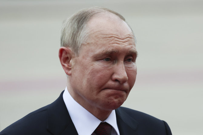 „AP“/„Scanpix“/Rusijos prezidentas Vladimiras Putinas