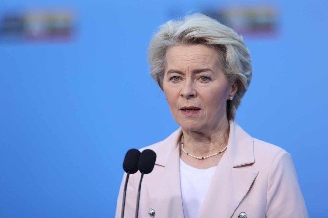 Pauliaus Peleckio / BNS nuotr./Ursula von der Leyen