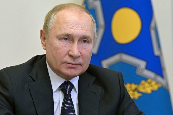 AFP/ „Scanpix“ nuotr./Vladimiras Putinas