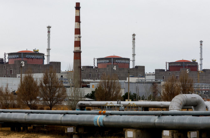 „Reuters“/„Scanpix“ nuotr./Zaporižios atominė elektrinė