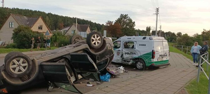 15min skaitytojo Eligijaus nuotr./Avarija Ignalinoje