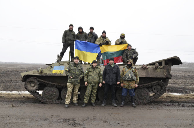 Oleksandr Klymenko nuotr./Karo zonoje, Ukrainoje.