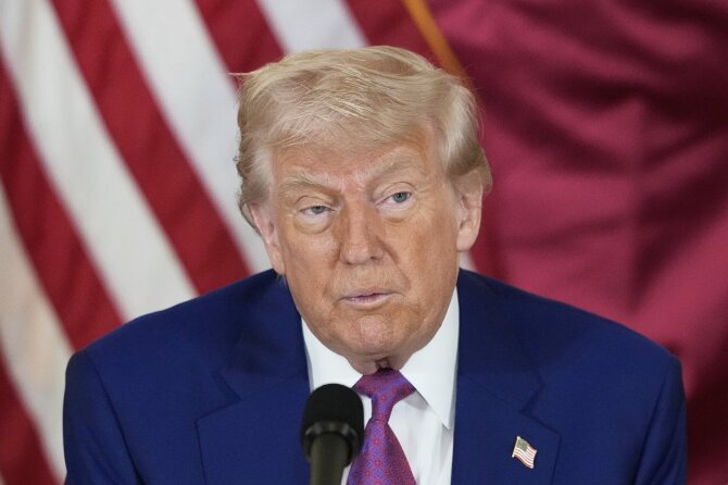 Donaldas Trumpas / Alex Brandon / AP