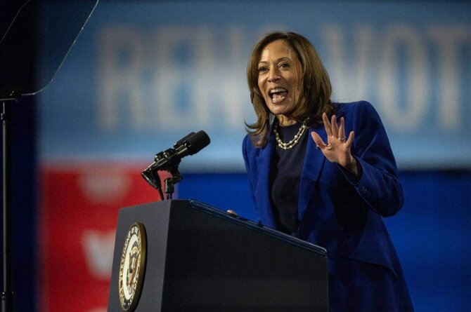 Kamala Harris / Paul Kitagaki Jr / ZUMAPRESS.com