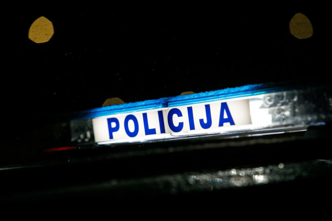 Eriko Ovčarenko / BNS nuotr./Policijos automobilis