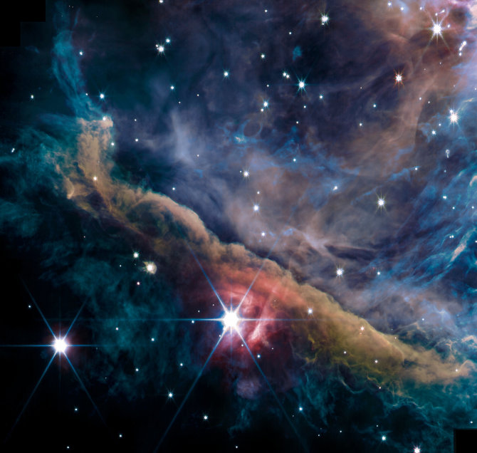 NASA, ESA, CSA/Nebulosa di Orione catturata da JWST