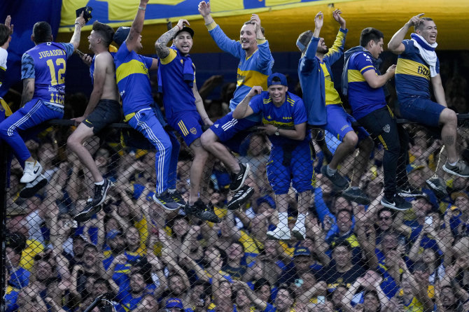 „Scanpix“ nuotr./„Boca Juniors“ sirgaliai
