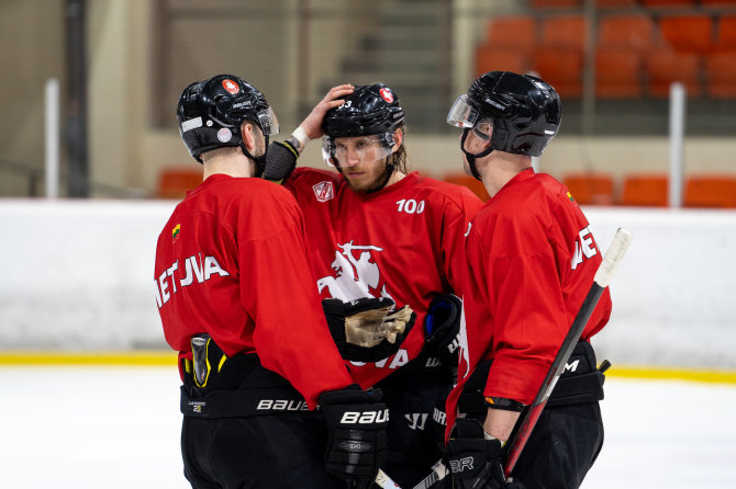 hockey.lt nuotr./Lietuvos ledo ritulio rinktinė