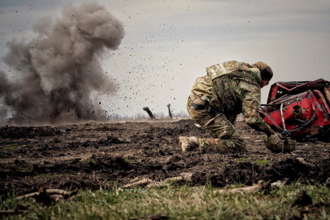 „Reuters“/„Scanpix“/Ukrainos karys Donbaso regione