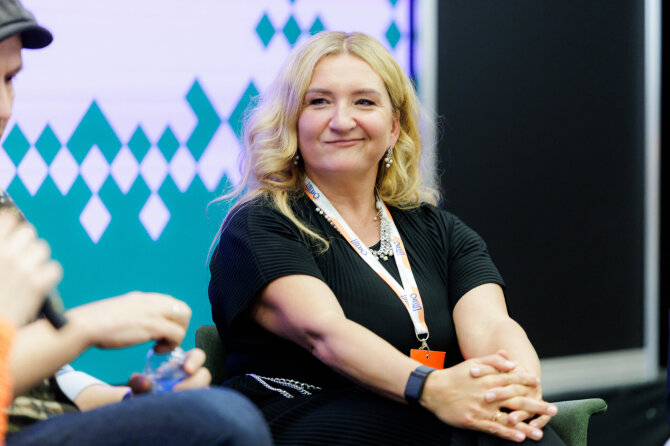 Gretos Skaraitienės / BNS nuotr./Diskusija „Kaip ugdyti vaikų smalsumą"