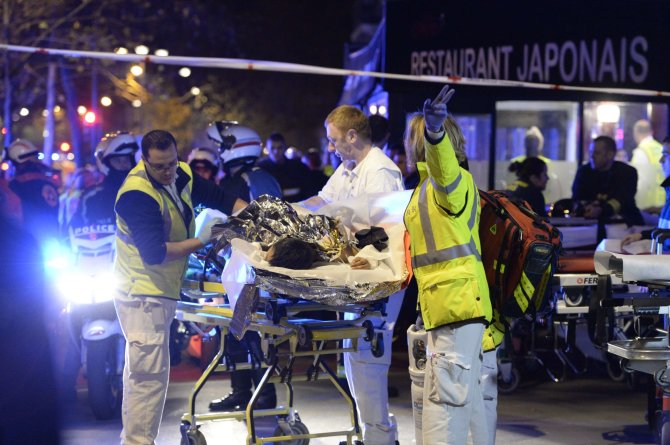 AFP/„Scanpix“ nuotr./Paryžių sukrėtė teroro išpuoliai