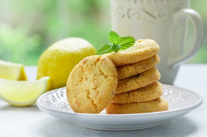 Shutterstock nuotr./Citrininiai sausainiai