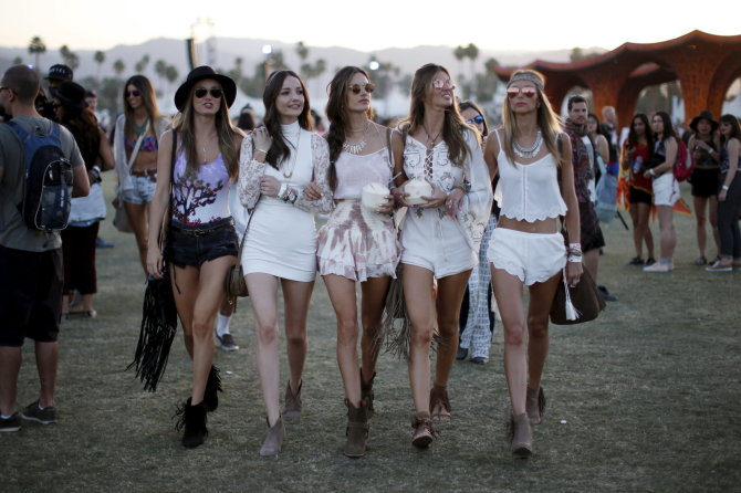 Vida Press nuotr./Momentas iš „Coachella“ festivalio