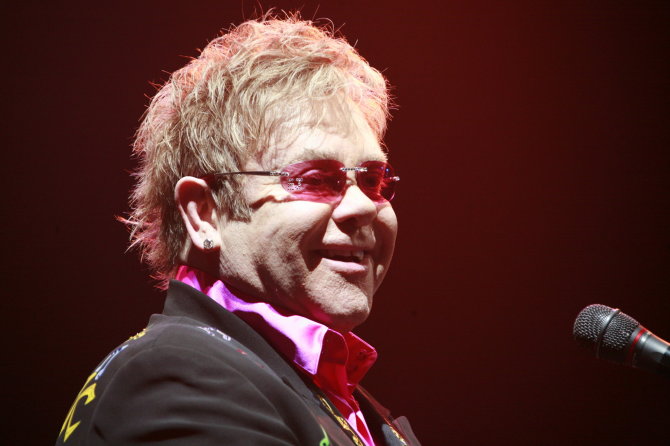 Vida Press nuotr./Eltonas Johnas