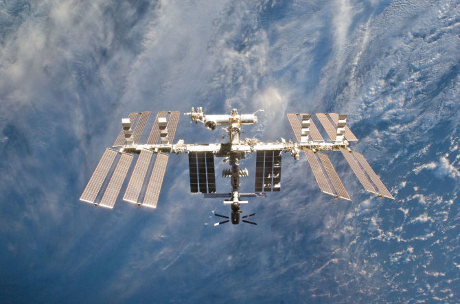NASA nuotr./Tarptautinė kosminė stotis