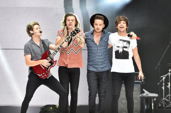 „Scanpix“ nuotr./„One Direction“ (iš kairės): Niallas Horanas, Harry Stylesas, Liamas Payne'as ir Louisas Tomlinsonas