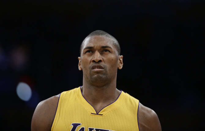 „Scanpix“/AP nuotr./Metta World Peace