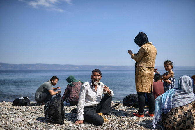AFP/„Scanpix“ nuotr./Migrantai Turkijoje