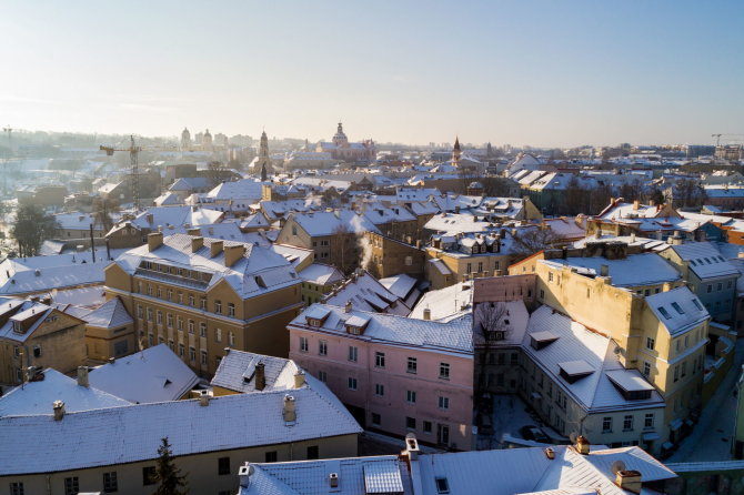 Vilniaus miesto savivaldybė/Vilnius žiemą