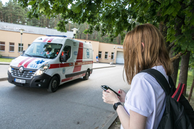 Juliaus Kalinsko / 15min nuotr./Vilniaus greitosios pagalbos universitetinės ligoninės Priėmimo skyrius