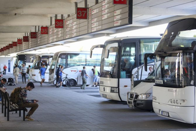 Irmanto Gelūno / 15min nuotr./Vilniaus autobusų stotis