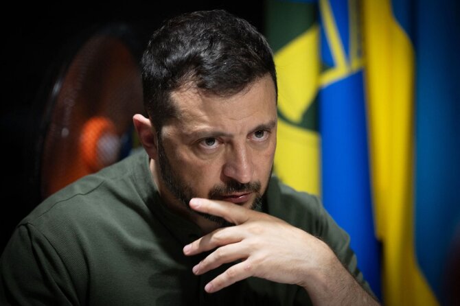 AFP/ „Scanpix“/Volodymyras Zelenskis