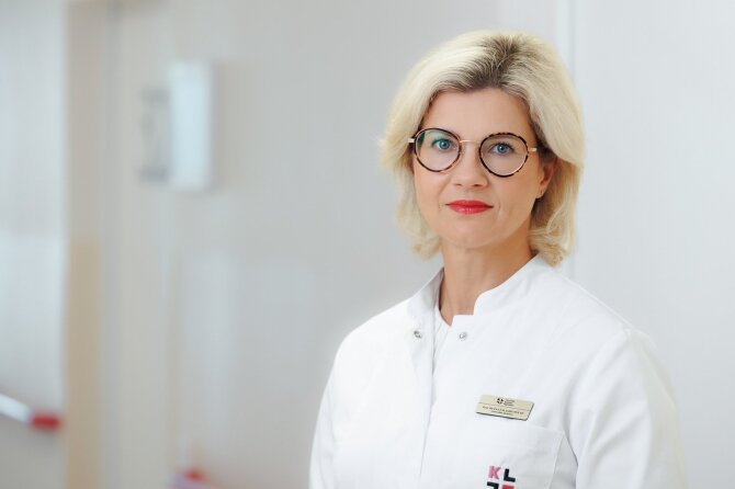 LSMU Kauno ligoninės generalinė direktorė prof. dr. Diana Žaliaduonytė