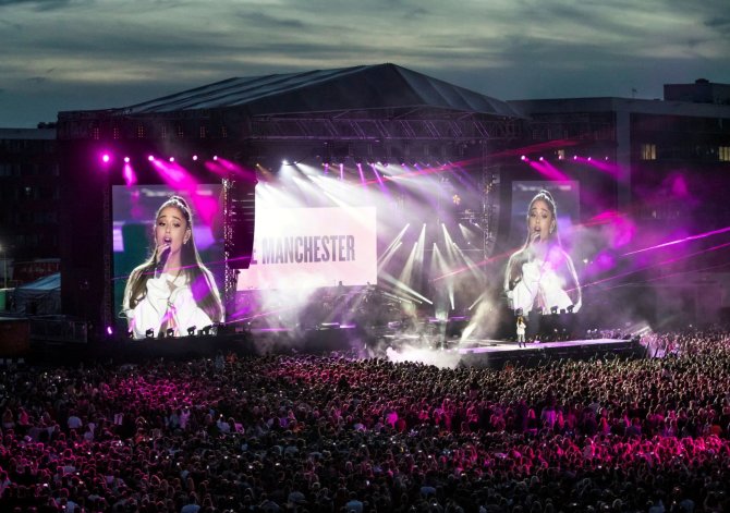 „Reuters“/„Scanpix“ nuotr./Koncertas „One Love Manchester“