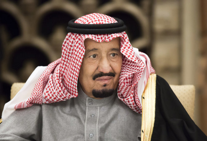 „Scanpix“/AP nuotr./Saudo Arabijos karalius Salmanas
