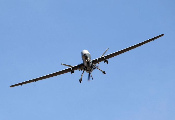 AFP/„Scanpix“ nuotr./Dronas „MQ9 Reaper“