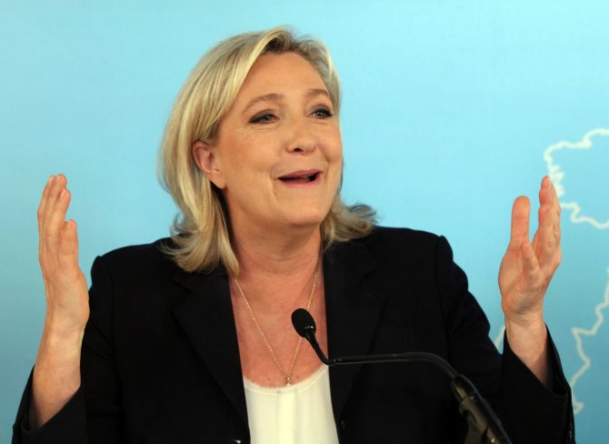 „Scanpix“/AP nuotr./Marine Le Pen