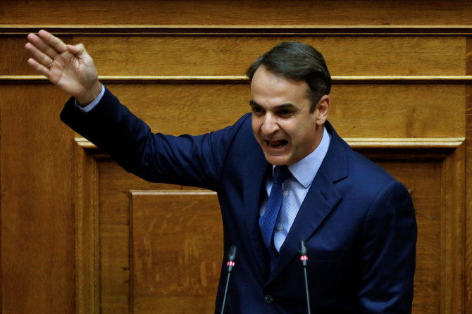 „Reuters“/„Scanpix“ nuotr./Kyriakos Mitsotakis