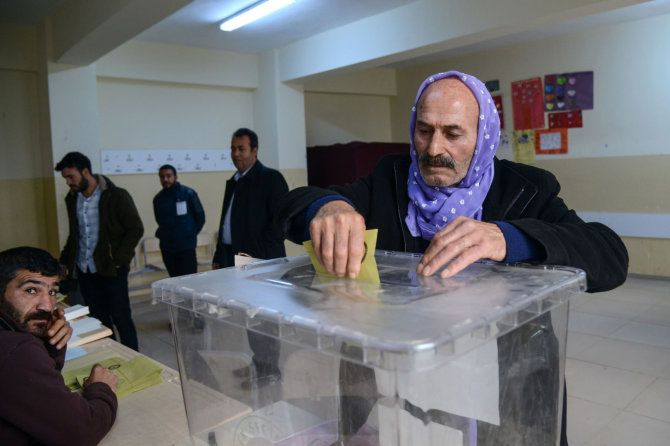 AFP/„Scanpix“ nuotr./Rinkimai Turkijoje