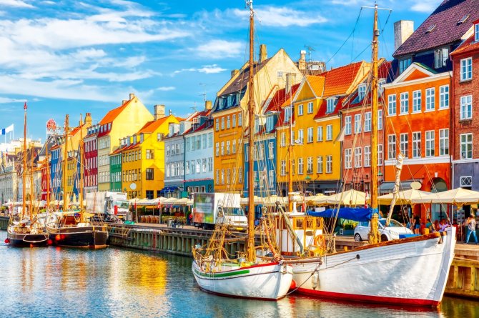 123RF.com nuotr./Kopenhaga, Nyhavn uostas