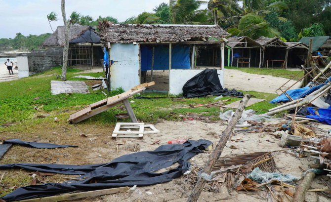 AFP/„Scanpix“ nuotr./Ciklono Harold padariniai Vanuatu