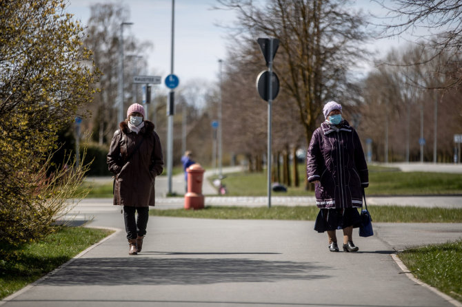 Postimees / Scanpix nuotr./Estija per koronaviruso pandemiją