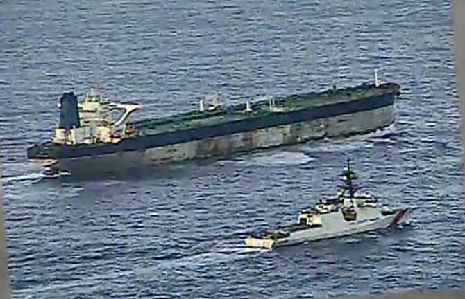 AFP/ „Scanpix“/Tanklaivis „Marinera“