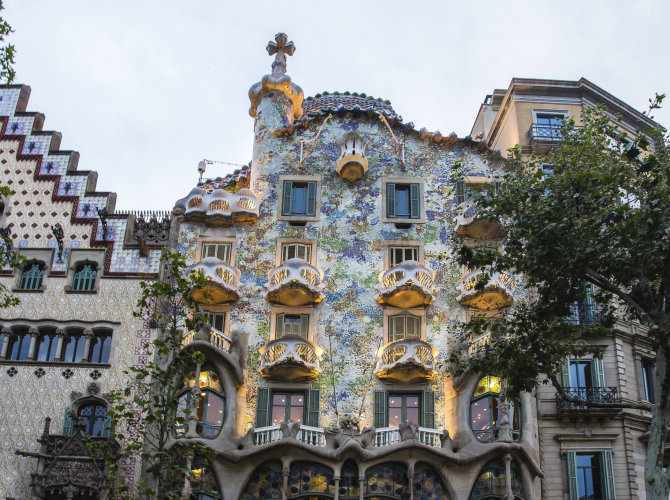 123rf.com nuotr./„Casa Batlló“ Barselonoje