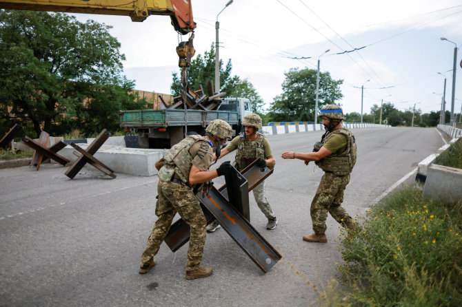 „Reuters“/„Scanpix“ nuotr./Ukrainos kariai