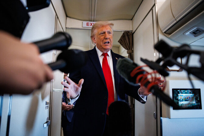 AFP/ „Scanpix“/Donaldas Trumpas