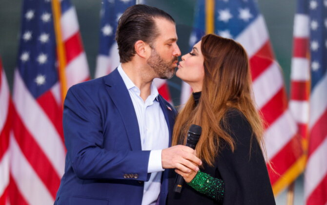 Donaldas Trumpas jaunesnysis, Kimberly Guilfoyle / Scanpix nuotr.