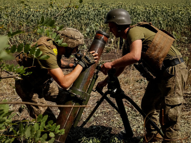 „Reuters“/„Scanpix“ nuotr./Ukrainos kariai