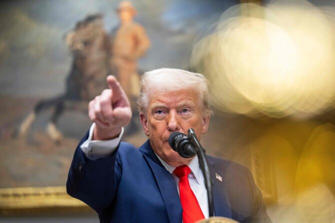AFP/„Scanpix“ nuotr./Donaldas Trumpas