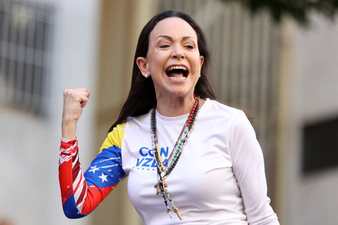 Maria Corina Machado / PEDRO MATTEY / AFP