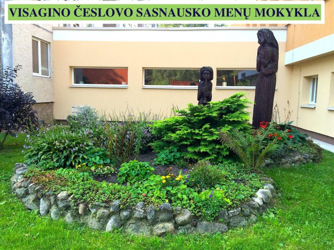 Visagino Č.Sasnausko menų mokyklos/"Facebook“ nuotr./Visagino Č.Sasnausko menų mokykla