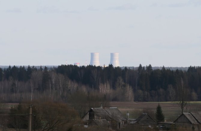 „Scanpix“ nuotr./Astravo atominė elektrinė