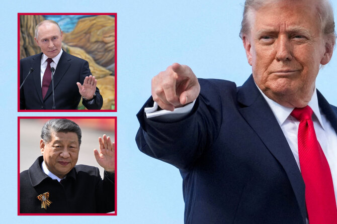 15min koliažas/Donaldas Trumpas, Vladimiras Putinas, Xi Jinpingas